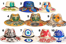 Load image into Gallery viewer, Hand painted hats-various