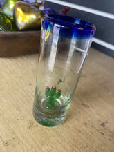Load image into Gallery viewer, Glass Cact Blu shot