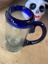 Load image into Gallery viewer, Glass Blue Handle shot