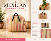 Load image into Gallery viewer, mexican market  bag

