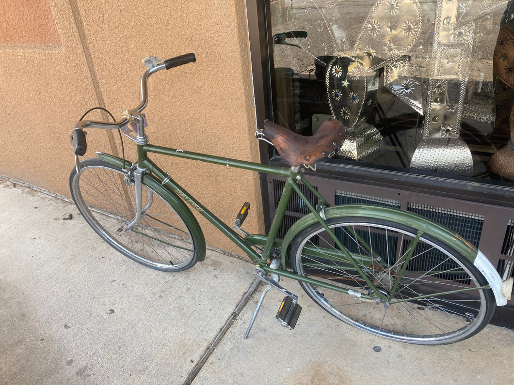 Green bike/bicycle