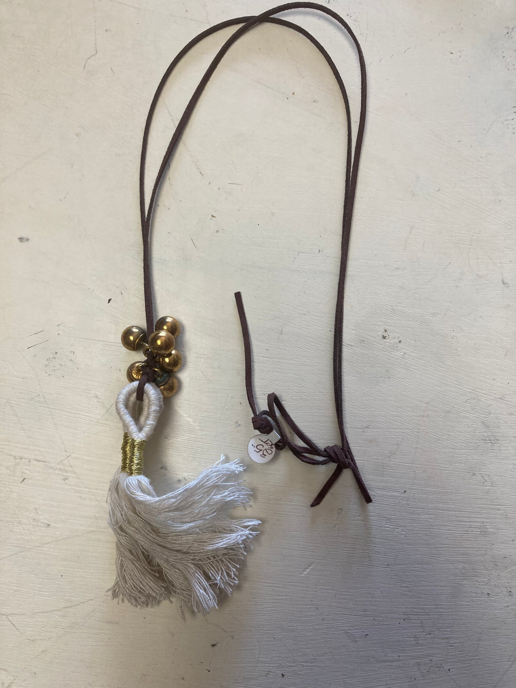 Curtain tassel necklace