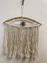 Load image into Gallery viewer, Macrame Sm Evil Eye
