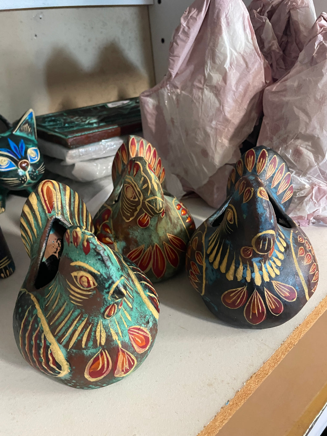 roosters clay set