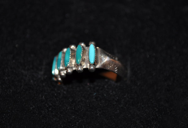 Zuni Sterling Silver w/Turquoise Ring