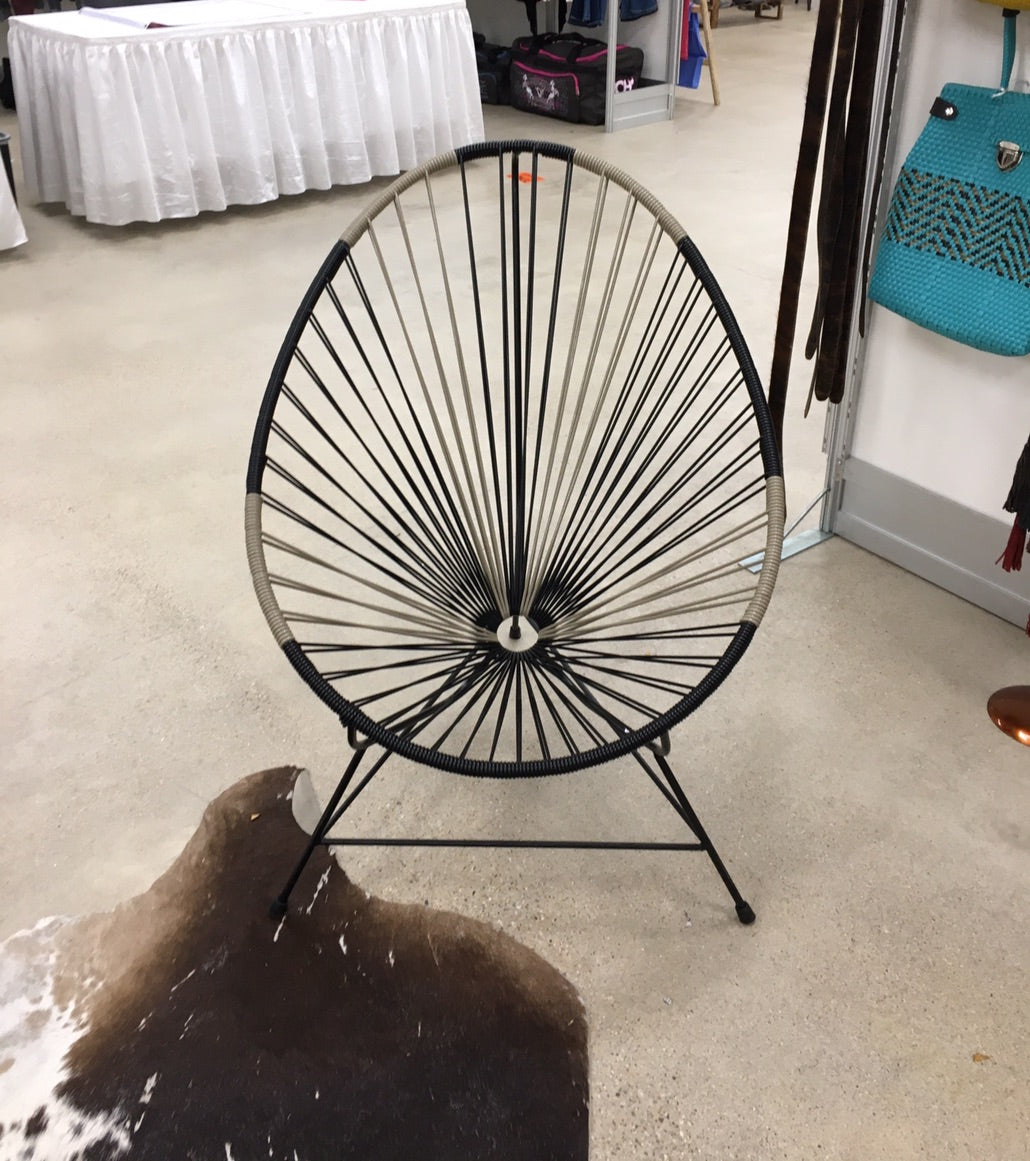 Metal Bungee Cord Chair