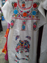 Load image into Gallery viewer, Mexican Dress - White
