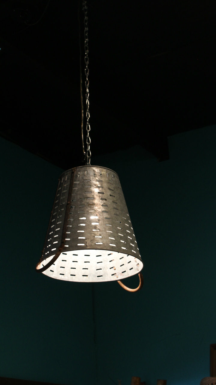 Olive Bucket With Lamp